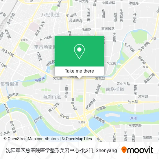 沈阳军区总医院医学整形美容中心-北2门 map