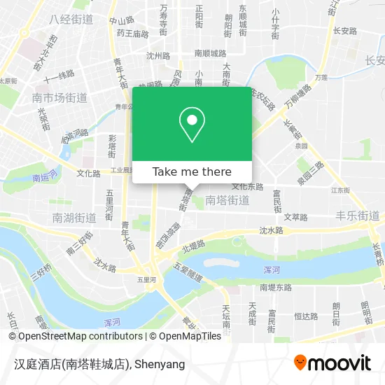 汉庭酒店(南塔鞋城店) map