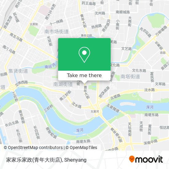 家家乐家政(青年大街店) map