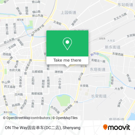 ON The Way固齿单车(DC二店) map