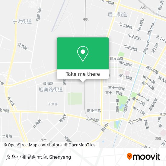 义乌小商品两元店 map
