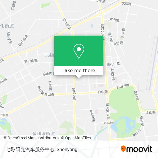 七彩阳光汽车服务中心 map