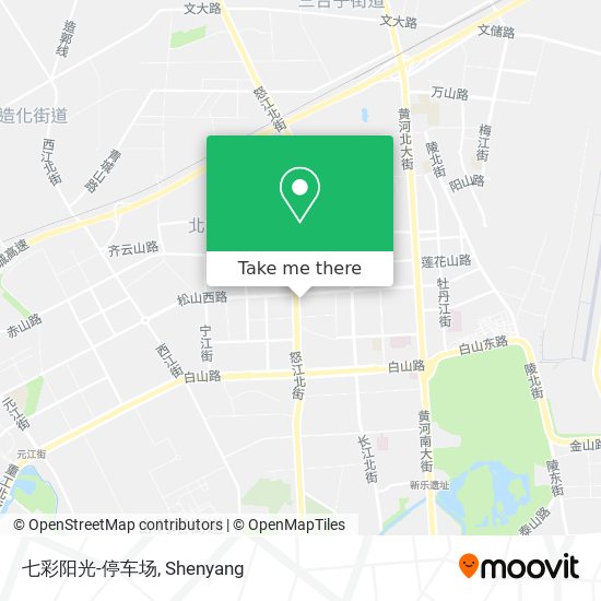七彩阳光-停车场 map