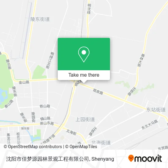 沈阳市佳梦源园林景观工程有限公司 map