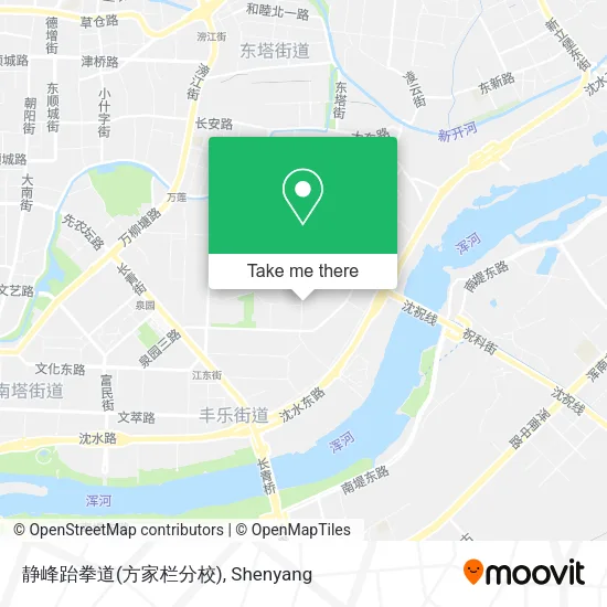 静峰跆拳道(方家栏分校) map