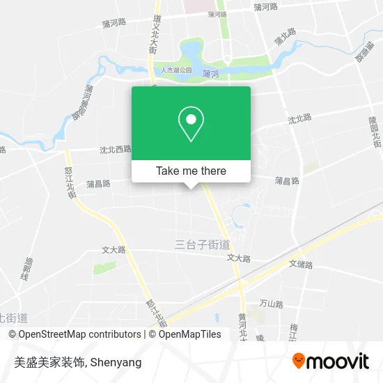 美盛美家装饰 map