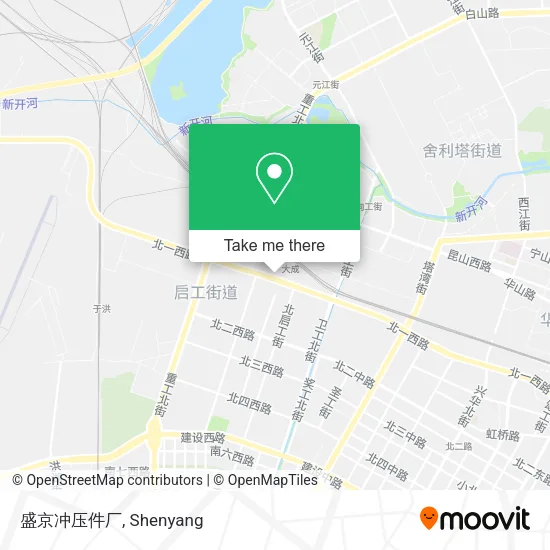 盛京冲压件厂 map