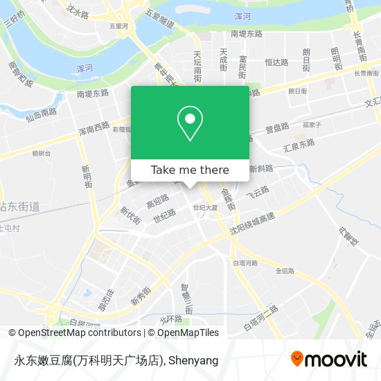 永东嫩豆腐(万科明天广场店) map