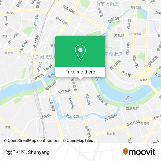 远洋社区 map