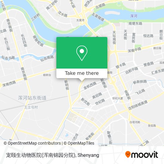 宠颐生动物医院(浑南锦园分院) map