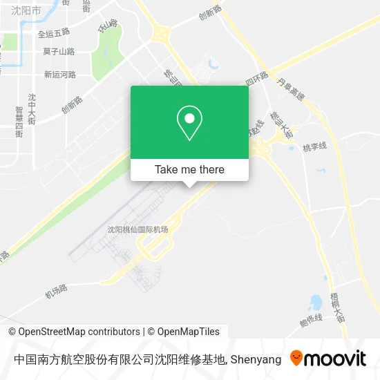 中国南方航空股份有限公司沈阳维修基地 map