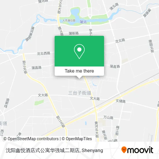 沈阳鑫悦酒店式公寓华强城二期店 map