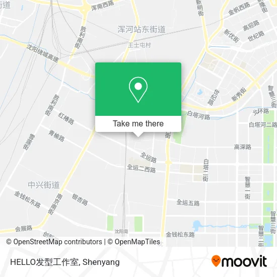 HELLO发型工作室 map