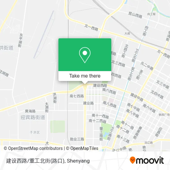 建设西路/重工北街(路口) map
