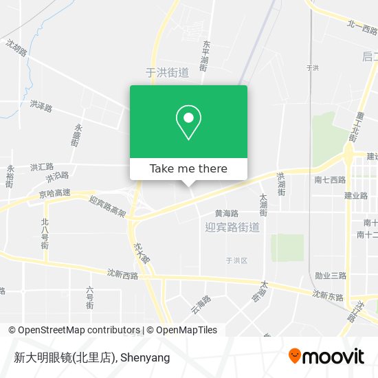 新大明眼镜(北里店) map