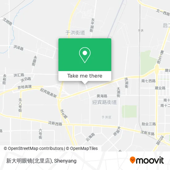 新大明眼镜(北里店) map