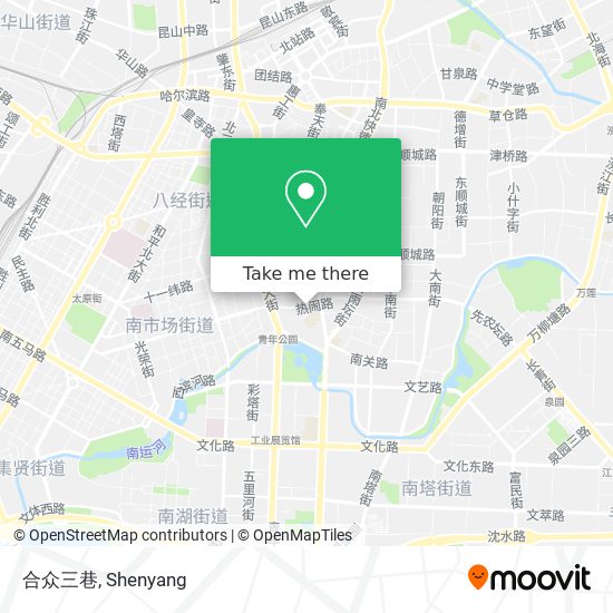 合众三巷 map
