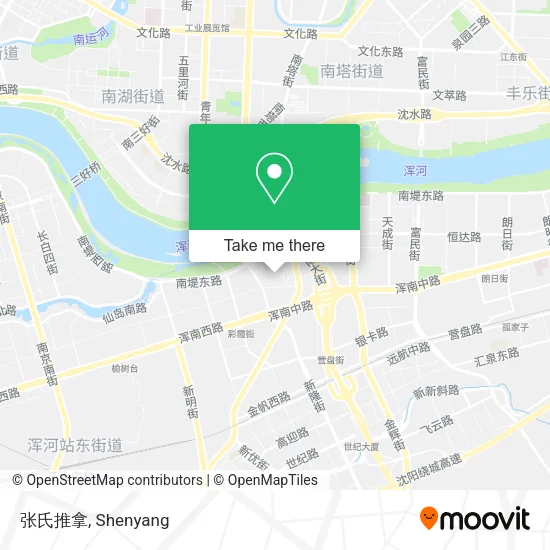 张氏推拿 map
