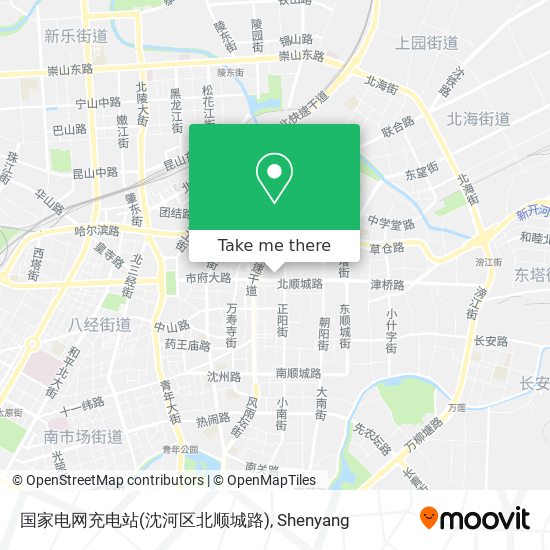 国家电网充电站(沈河区北顺城路) map