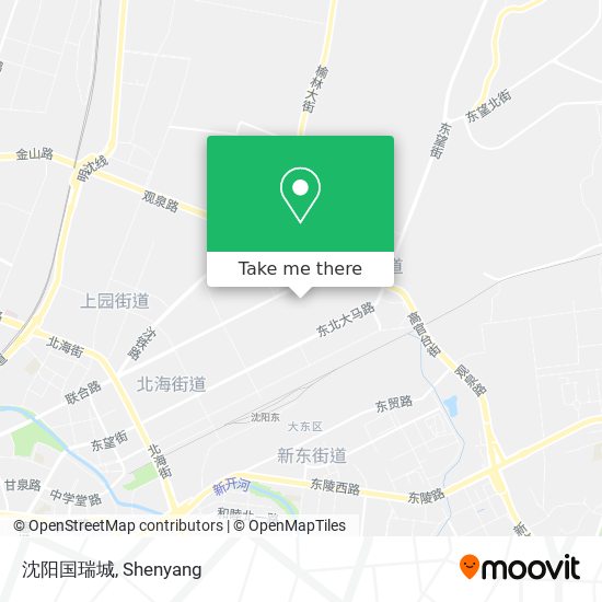 沈阳国瑞城 map