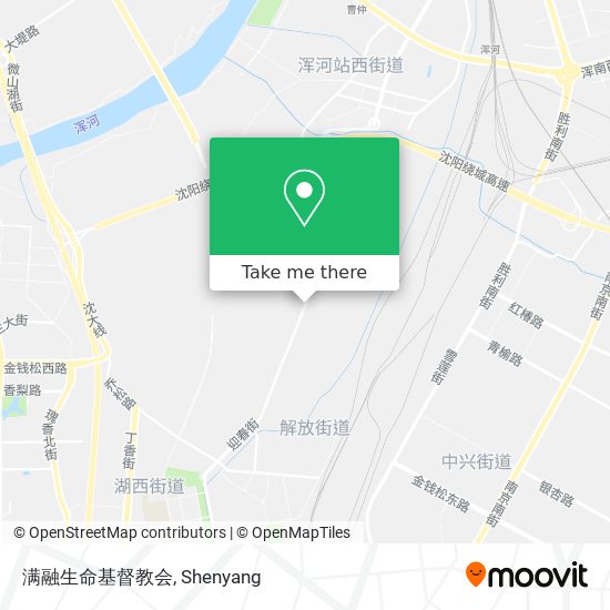满融生命基督教会 map
