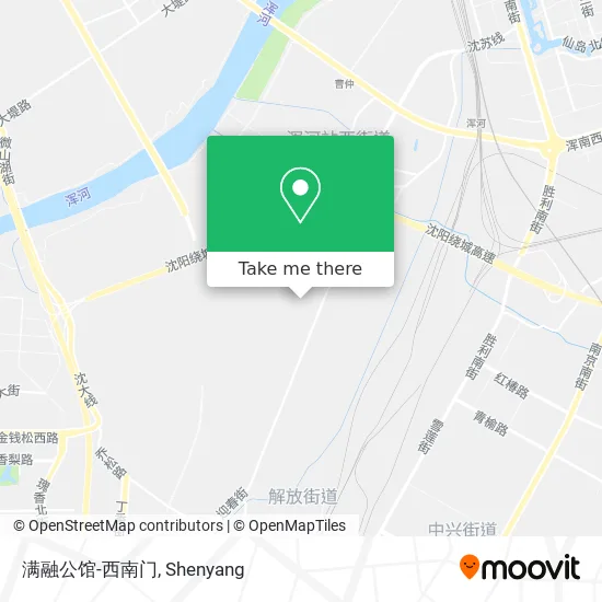 满融公馆-西南门 map