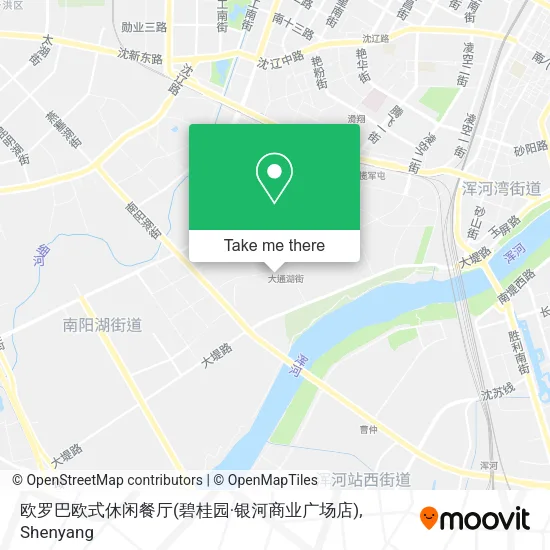 欧罗巴欧式休闲餐厅(碧桂园·银河商业广场店) map