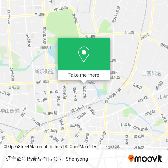 辽宁欧罗巴食品有限公司 map