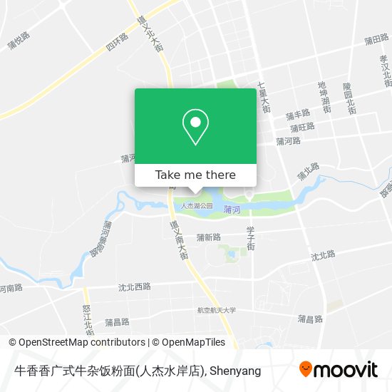 牛香香广式牛杂饭粉面(人杰水岸店) map