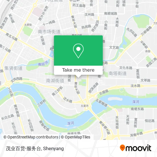 茂业百货-服务台 map
