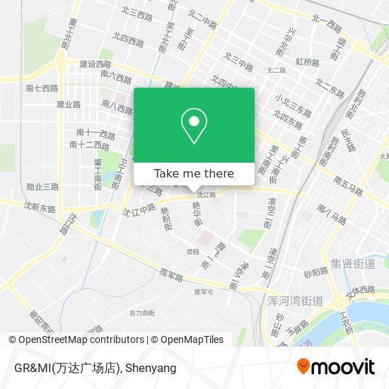 GR&MI(万达广场店) map