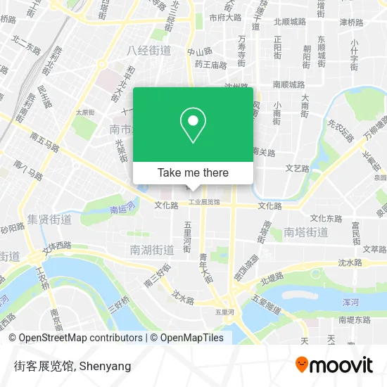 街客展览馆 map