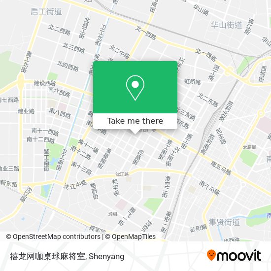 禧龙网咖桌球麻将室 map