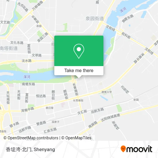 香堤湾-北门 map