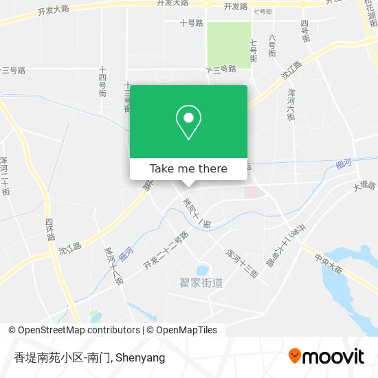 香堤南苑小区-南门 map