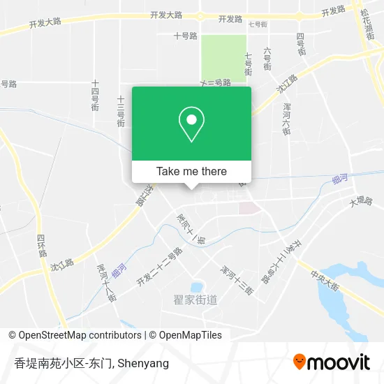 香堤南苑小区-东门 map