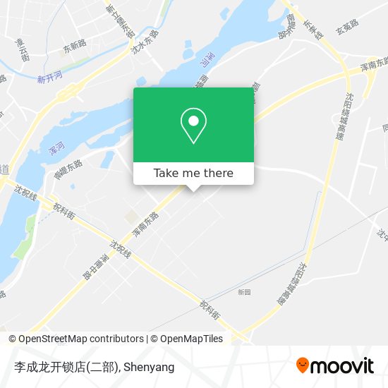 李成龙开锁店(二部) map