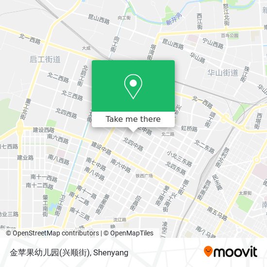 金苹果幼儿园(兴顺街) map