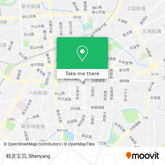 精灵宝贝 map