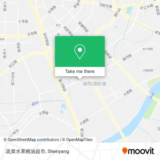 蔬菜水果粮油超市 map