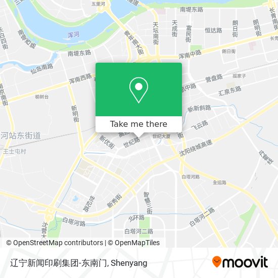 辽宁新闻印刷集团-东南门 map