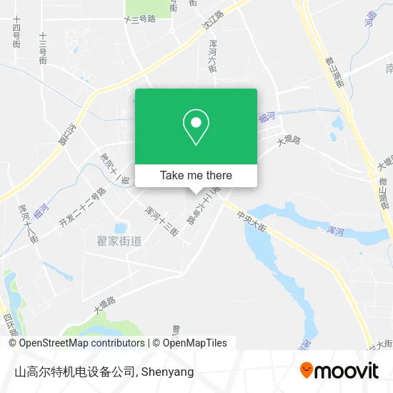 山高尔特机电设备公司 map