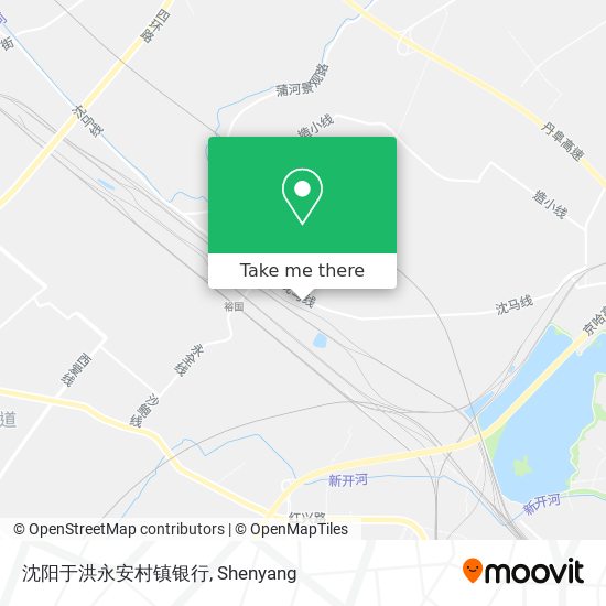 沈阳于洪永安村镇银行 map