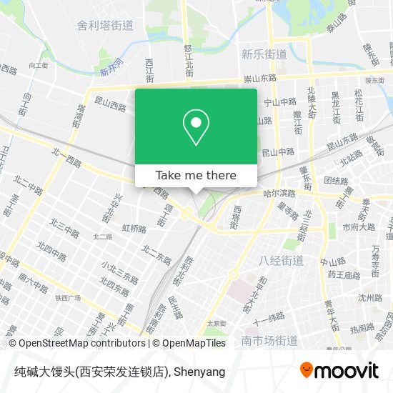 纯碱大馒头(西安荣发连锁店) map