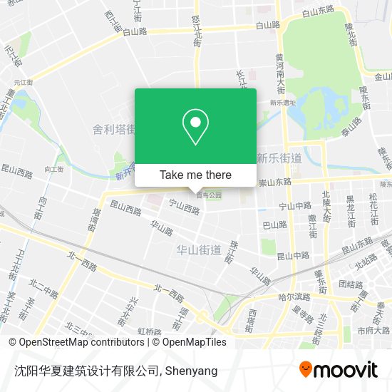 沈阳华夏建筑设计有限公司 map