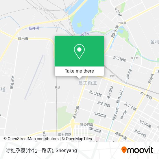 咿娃孕婴(小北一路店) map