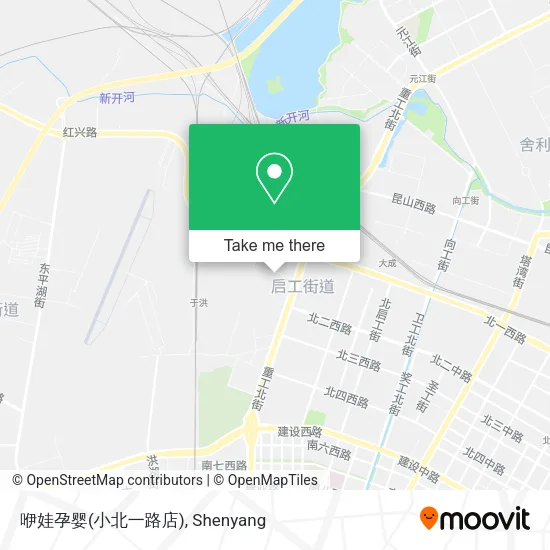 咿娃孕婴(小北一路店) map
