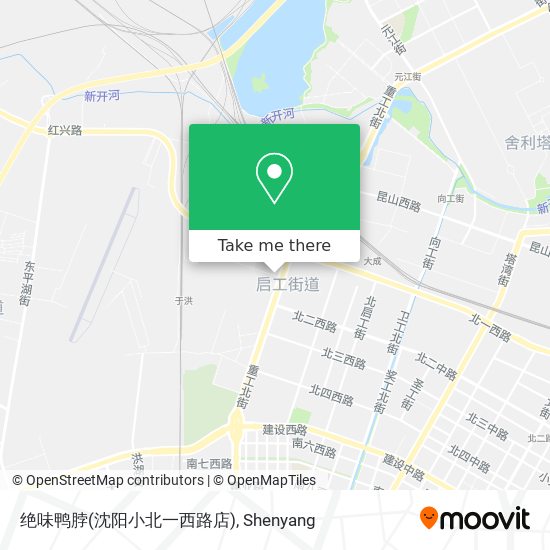 绝味鸭脖(沈阳小北一西路店) map