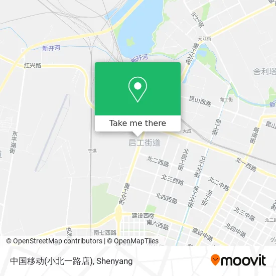 中国移动(小北一路店) map