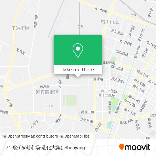 719路(东湖市场-造化大集) map